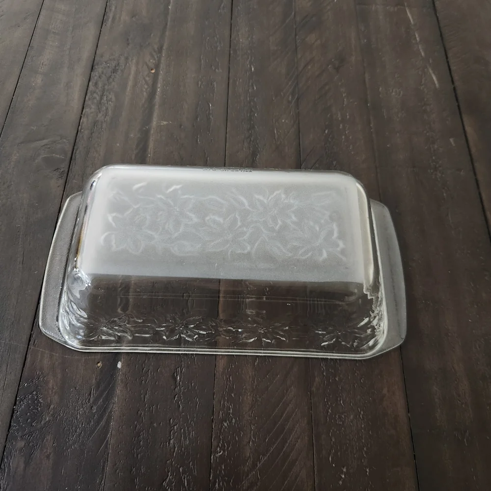 Princess House Fantasia Glass Loaf Pan - Picture 3 of 5